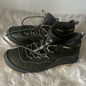 Jambu Women's olive Mountaineer Waterproof Leather Hiking Boots size 9M